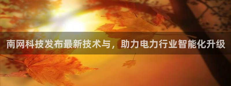 南网科技发布最新技术与，助力电力行业智能化升级